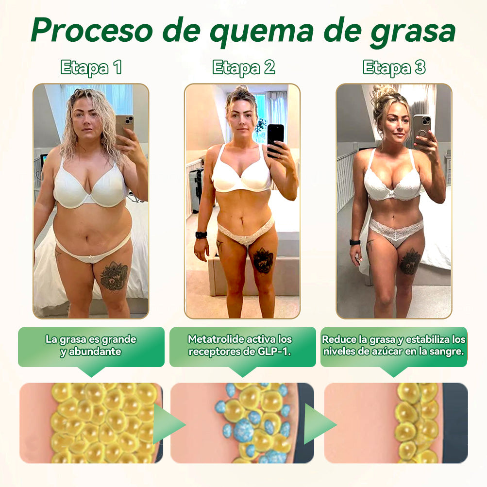 Tienda Oficial | 𝑯𝑽𝑩®🌟🌟 GLP-1 SOLUCIÓN DE SALUD 6 EN 1 LÍQUIDA ORAL (Solo una dosis al día, cambios visibles en 7 días)