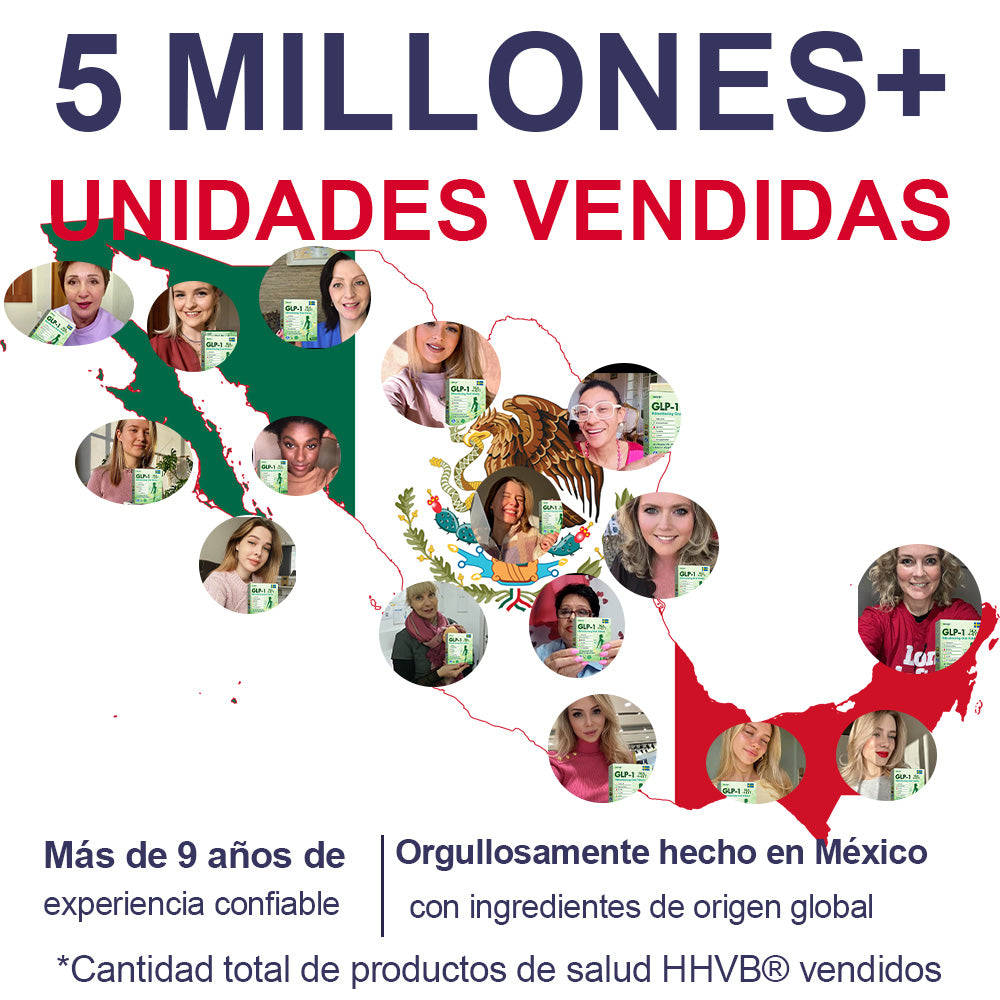 Tienda Oficial | 𝑯𝑽𝑩®🌟🌟 GLP-1 SOLUCIÓN DE SALUD 6 EN 1 LÍQUIDA ORAL (Solo una dosis al día, cambios visibles en 7 días)